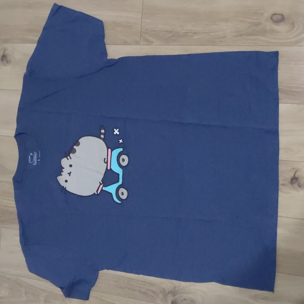 Pusheen on Moped T-Shirt